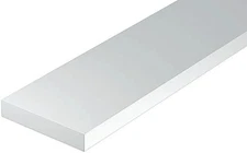 Evergreen scale model flat bar 1.0mm x 2.5mm 10 pieces 70EG145