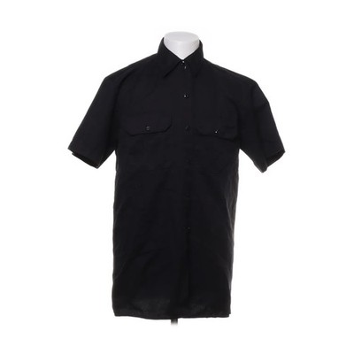 Dickies, Kurzarmhemd, Größe: M, Schwarz, Baumwolle/Polyester, Einfarbig #7fK