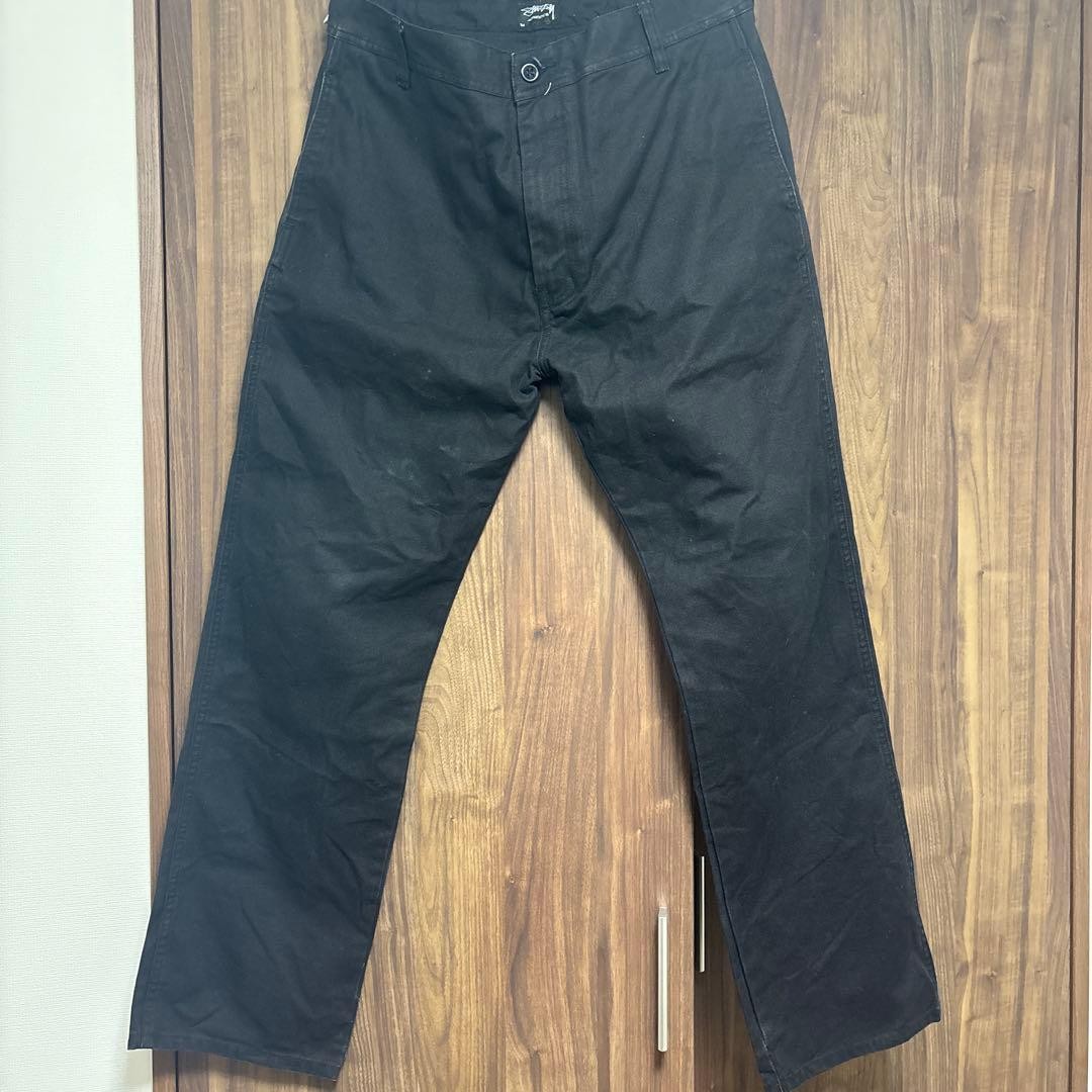 00s old Stussy Black Work Pants 34 sizes thumbnail 2