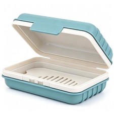 Leakproof Soap Case with Lid for Shower Travel Bar Soap Holder Dish Holder for
