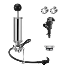 4" Threaded Keg Pump Tap - Mini Keg Dispenser, Mini Beer Keg Growler Tap Kit,...