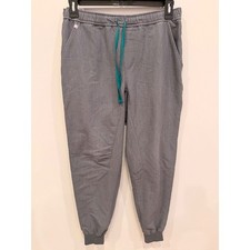 FIGS Mens Tansen Jogger Scrub Pants Graphite Grey Technical Collection Size M