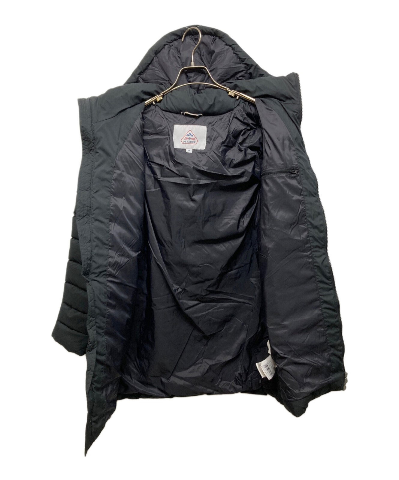 Pyrenex SPOUTNIC LONG SOFT Down Coat/ Black/ Size: SIZE 40 image 3