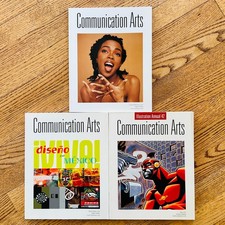Communication Arts Magazine Lot of 3 2001 Issue 302 303 305 Lauryn Hill