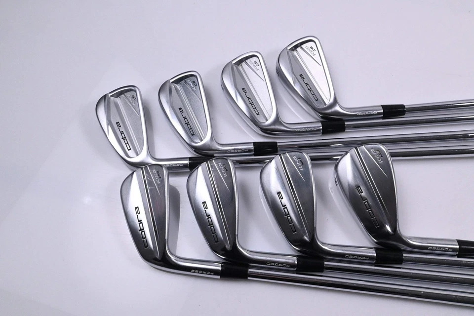 Left Hand Cobra King CB/MB Irons / 3-PW / X-Flex KBS $-Taper 130 Shafts - Image 2 of 4