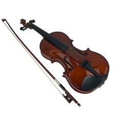 Mendini By Cecilio MV200 1/2 Violin w/ Case Pristine Condition Student Beginner