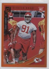 2018 Panini Donruss Rookie Jersey Number 85/91 Derrick Nnadi #392 0c6