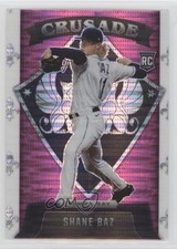 2022 Panini Chronicles Crusade Pink Pulsar Prizm Shane Baz #2 uk2