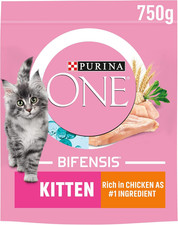 Kitten Chicken Dry Cat Food 750G (Pack of 4) 33.05 per kilo