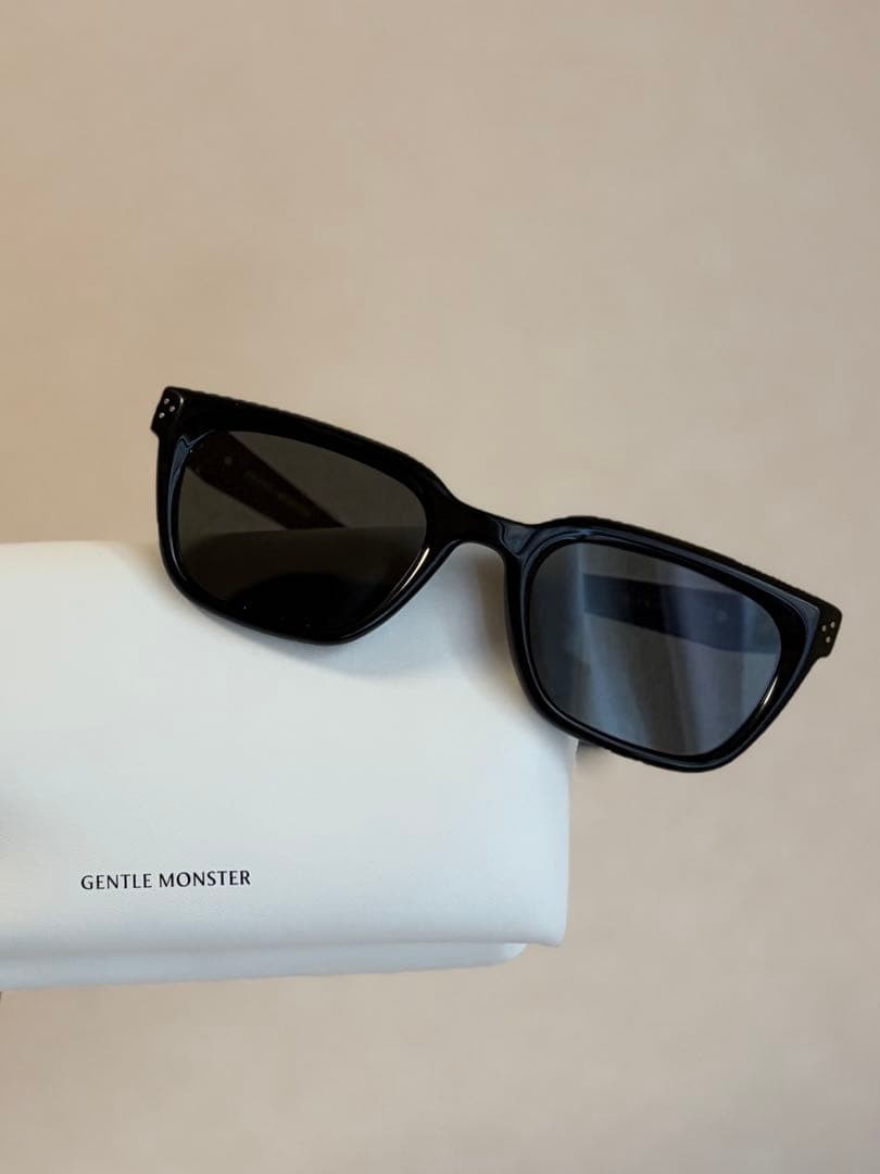 Gentle Monster Hovo 01 Black Sunglasses for Men Women UV