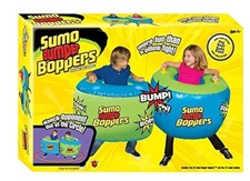 Sumo Bumper Boppers Belly Bumper Toy, Set of 2 with 2 Repair Patches, Kids ge...