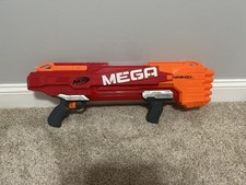 NERF N-strike Mega TWINSHOCK Includes 10 Darts In Gun And 30 Extra Bullets