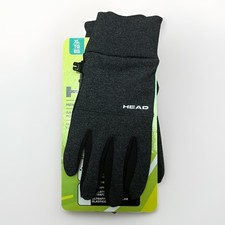 Head Touchscreen Ultrafit Gloves Running Mens Sensatec Stretch Gray X-Large