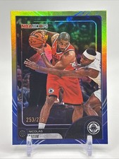 2025-26 Topps NBA Hoops Nicolas Batum #152 Rainbow Blue And Yellow /275 SSP