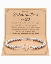 Sister In Law Valentines Christmas Gifts, Sister In Law Gifts for Sister In Law
