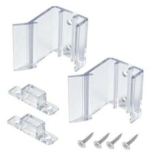 2-pack Universal Fit Rv Sliding Mirrored Door Latch H527 Compatible 1
