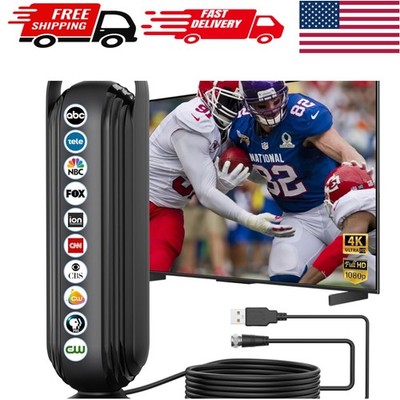 2025 Long Range TV Antenna - 999+ Mile Indoor/Outdoor - 200 Channels HD