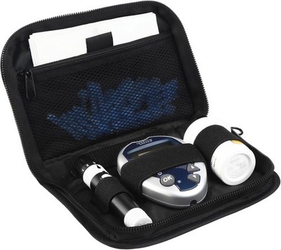Diabetes Travel Case for One Touch Ultra 2 Blood Glucose Monitor Carrying Case