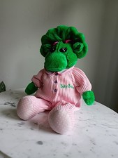 Vintage Baby Bop Sleepy Time Dinosaur Plush 16  Barney  Friends Pajamas Lyons