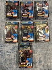 7 Marvel Legends COMPLETE GALACTUS BAF Action Figures GREY HULK WAR MAC BULLSEYE