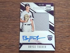 2017 Panini USA National Team Game Used Jersey Bryce Tucker Autographed Card UCF