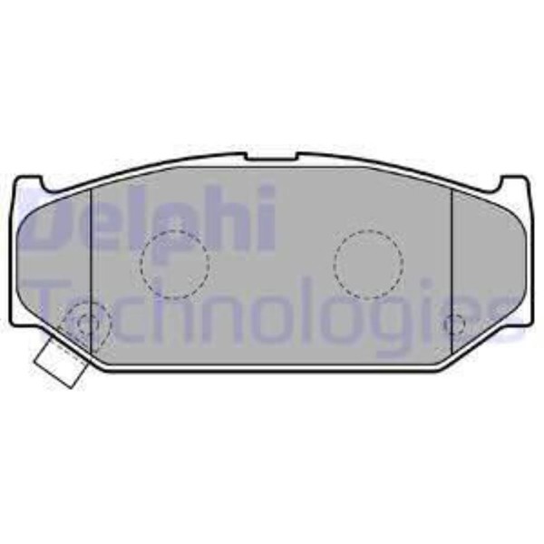 Delphi BremsbeläGe Bremsbelegsatz Vorne FüR Suzuki Swift IV-image