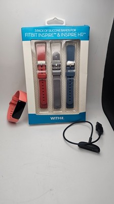 Fitbit Inspire 2 Fitness Activity Tracker + Heart Rate Monitor - 4 Bands -TESTED
