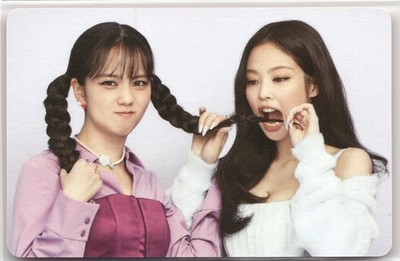 BLACKPINK Jisoo & Jennie 2022 Welcoming Collection Unit Photocard