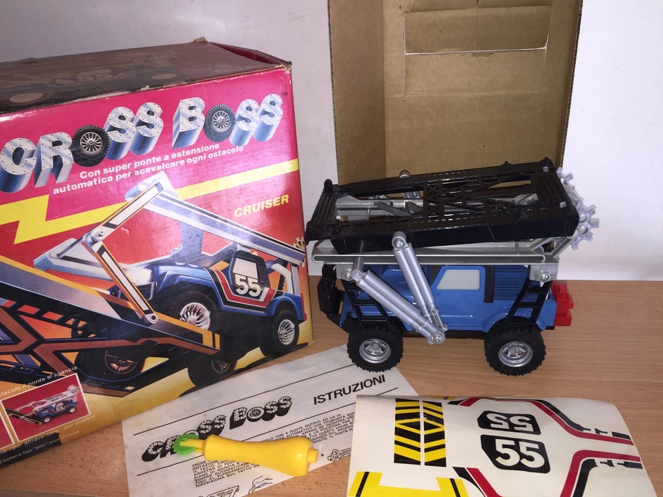 Galoob Power Machines CROSS BOSS JEEP No. 6020 sin usar, 1985 Foto 3 de 4