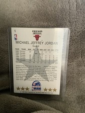 Michael Jordan Chicago Bulls NBA All-Star Weekend 1990 Card #5