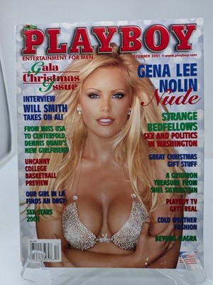 Playboy Magazine December 2001   CG Gena Lee Nolin   PM Shanna Moakler  