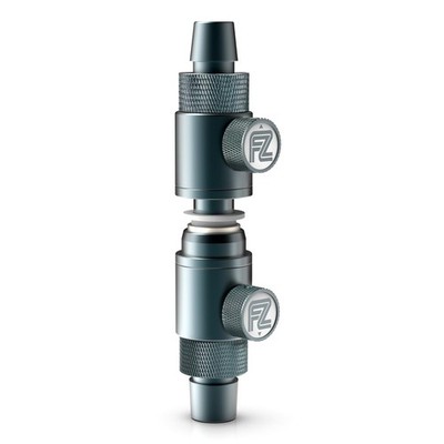 Aquarium Quick Release, Aluminum Alloy Double Tap Connector with Built-in Bal...