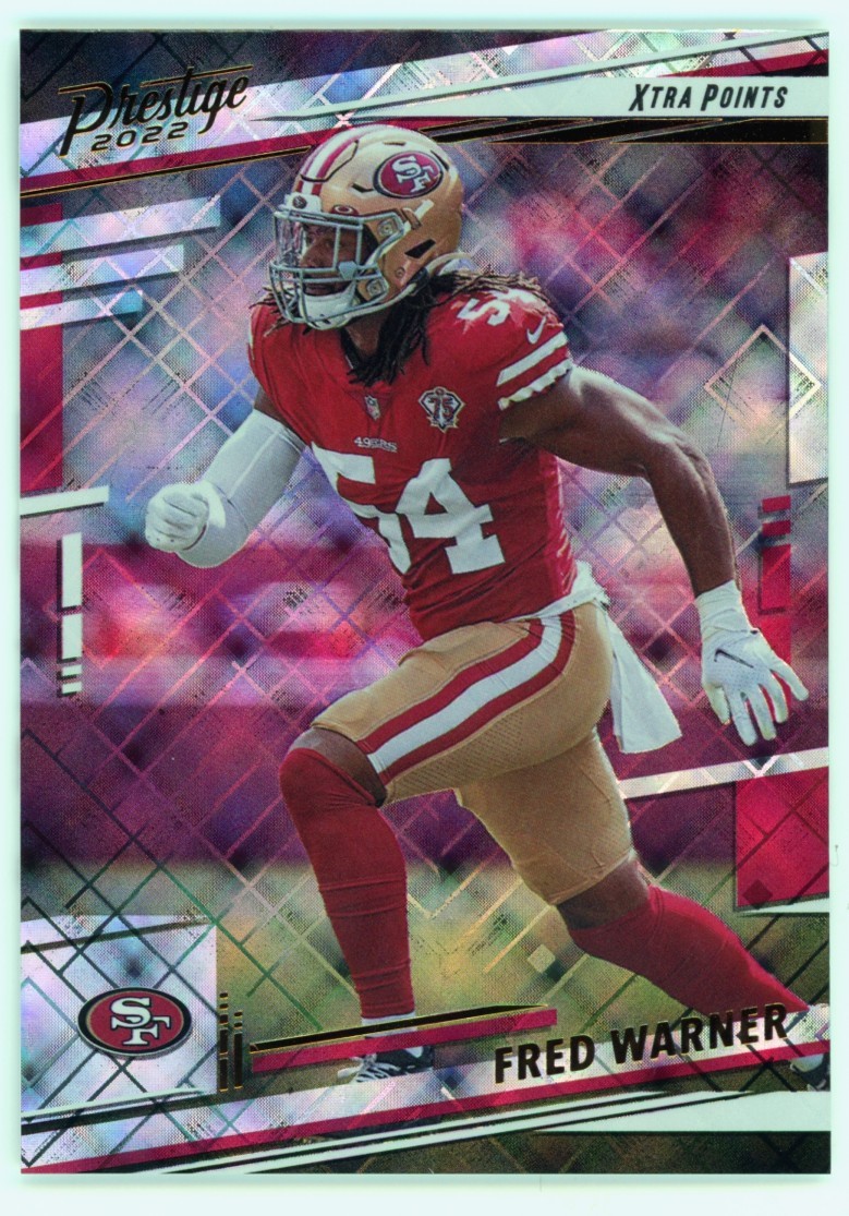 2022 Panini Prestige Xtra Points Diamond #271 Fred Warner San Francisco 49ers