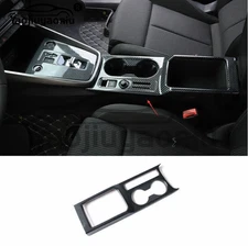 For Audi A3 S3 RS3 22-23 ABS Carbon Fiber Center Console Water Cup Holder Panel