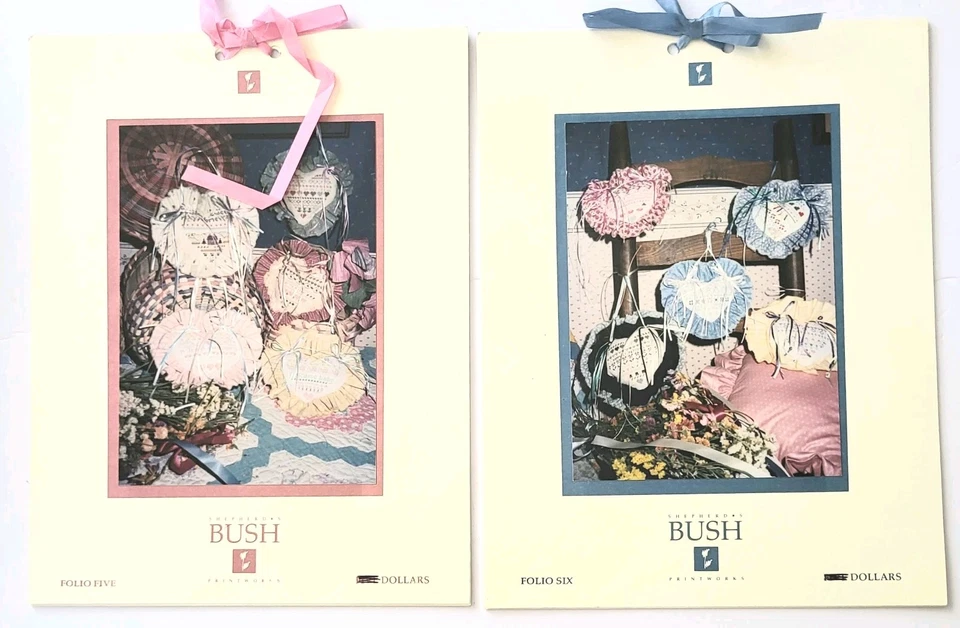 7 SHEPHERD'S BUSH FOLIO COUNTED CROSS STITCH PATTERNS DECORATIVE HANGING HEARTS - Image 3 of 4