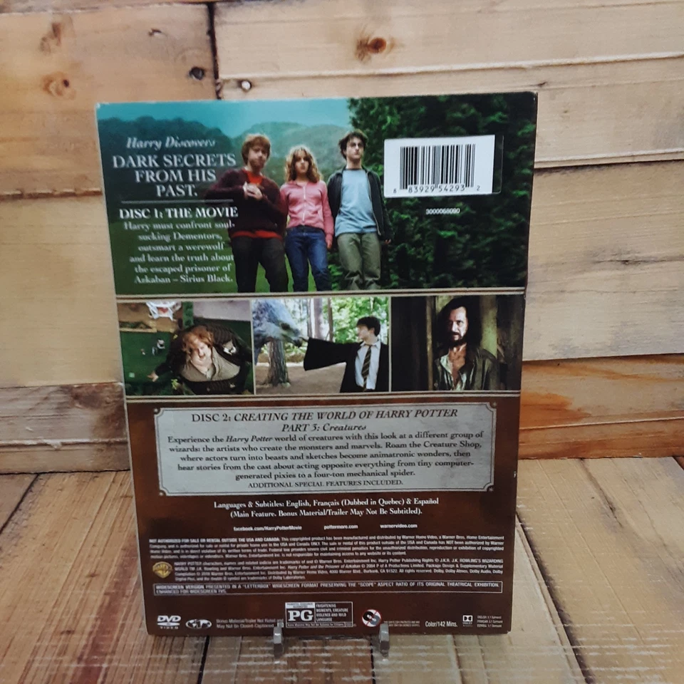 Harry Potter And The Prisoner Of Azkaban DVD Used Special Edition - Image 2 of 4