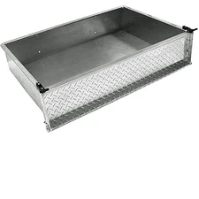 GTW Aluminum Cargo Box | Universal Fit for EZGO Club Car Yamaha Golf Carts