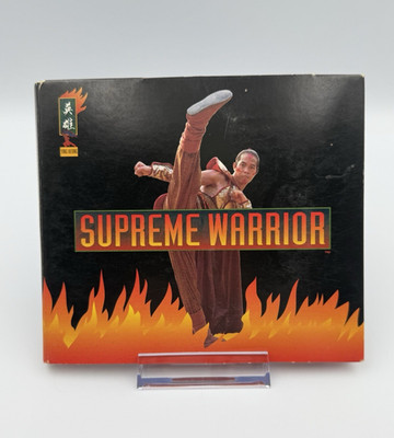 Supreme Warrior (1994, 3DO) PC MS-DOS Video Game with Manual (2 disks)