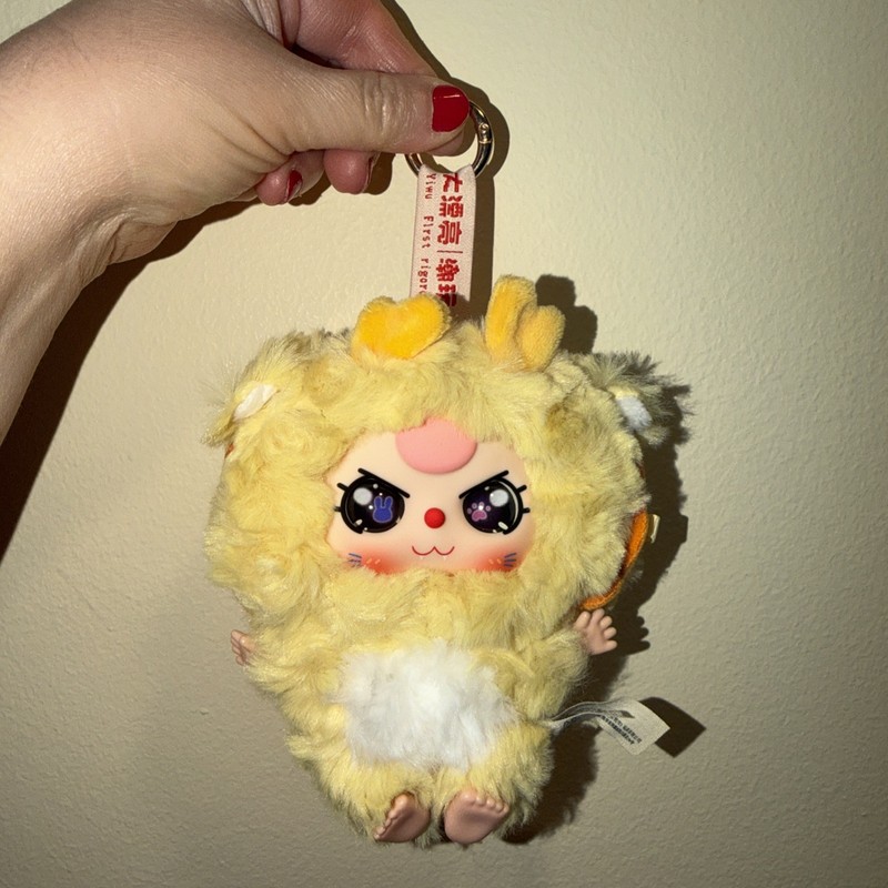 BABY THREE De-Lovely Confirmed SPECIAL EYES! Chicken Plush Pendant Blind Figure
