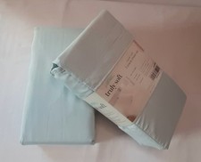 Two Sets of Truly Soft 3 Piece Twin Size Sheet Sets Light Blue New