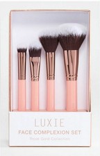 Image of LUXIE ROSE GOLD COLLECTION FACE COMPLEXION BRUSH SET