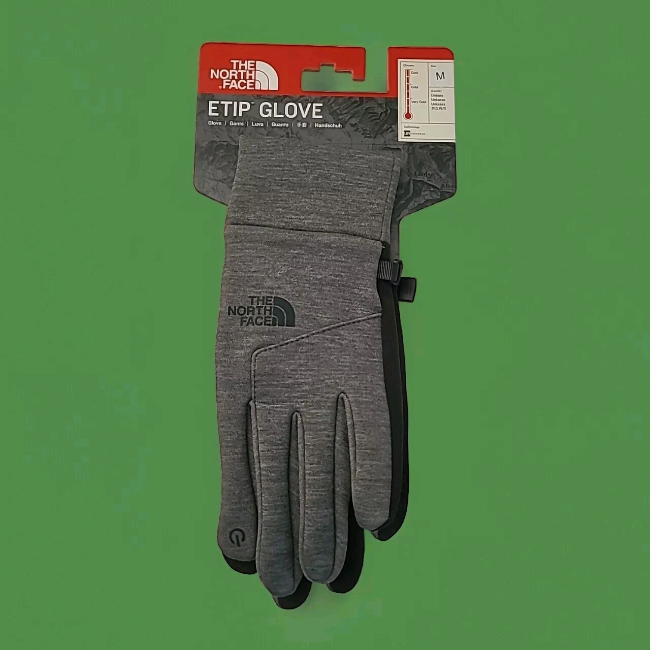 The North Face UNISEX SZ M Shelbe Etip Glove NWT