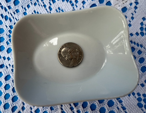 LUFTHANSA AIRLINES ~ 3 3/4" MINI RECTANGLE BOWL ~ ROSENTHAL ~ GERMANY ~ 1 or ALL