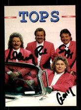 Tops Autograph Card Original Signed + M 6172