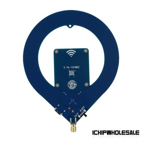 10KHz-180MHz Mini aktywna antena LW / MW / SW / FM Lotnictwo Wysoki zysk Loop Antena - Zdjęcie 3 z 6