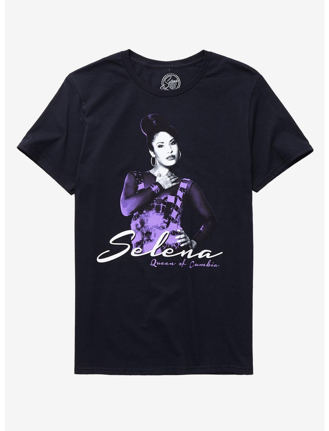 Selena Quintanilla In Purple Dress T 