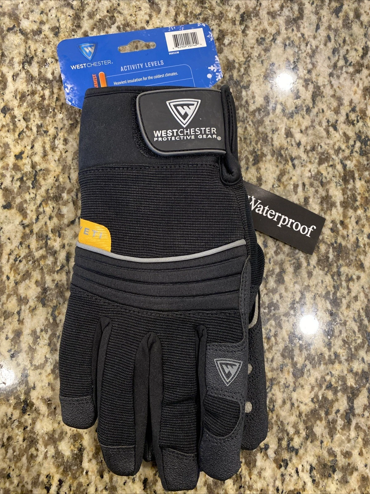 West Chester 96653 Yeti Waterproof Winter Gloves [Black] – Medium 🔥