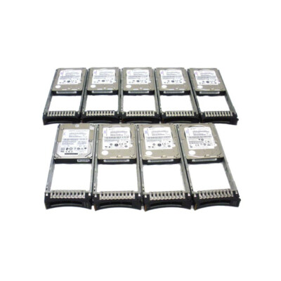 IBM 1948 Hard Drive 283GB 15K SAS SFF-2 IBM i - Lot of 9