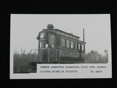 Vintage Postcard Railroad Train Reading Inspection Locomotive Transport B7803