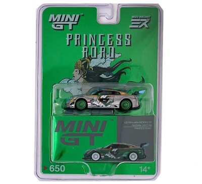Nissan Skyline GT-R35 Princess Roro CHASE #650  1:64 Mini GT RACEFACE-MODELCARS